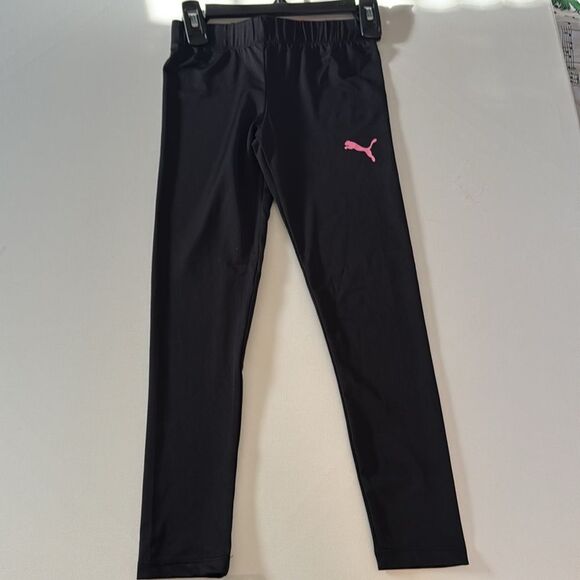 Puma Puffer Vest Girls Small Pink Tshirt Pants Outfit - Picture 6 of 6